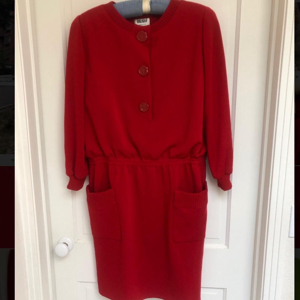 Vintage Bill Bass Wool Dress